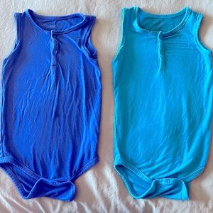 Kyte Baby sleeveless bodysuits 2T